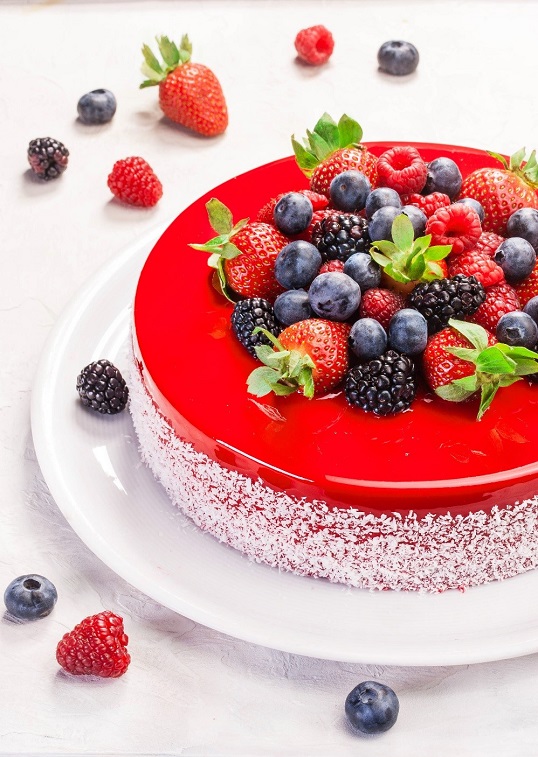 Десерт «Лесные ягоды»