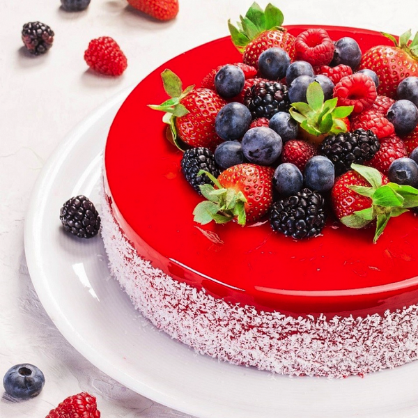 Торт «Лесные ягоды» от кондитерской «Сладкий экспресс»